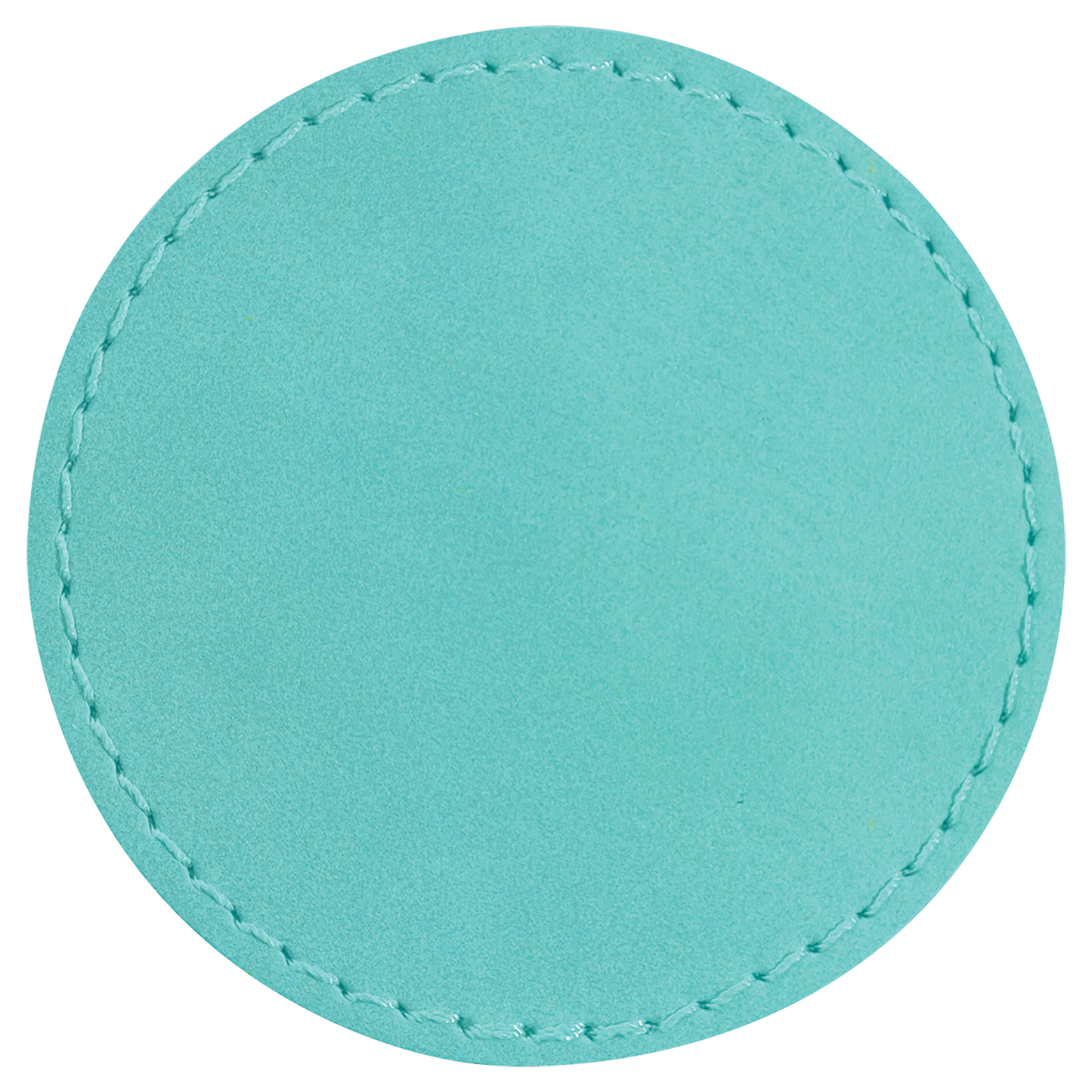 Printed 3" Circle Leather Patch