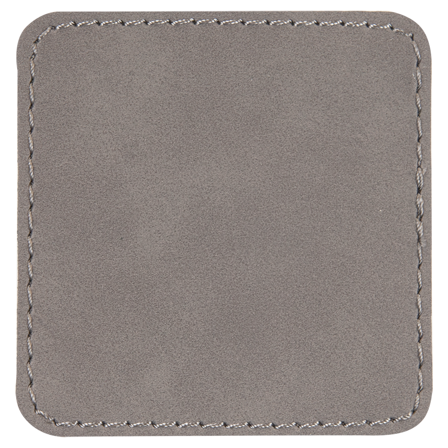 2.5"x2.5" Square Leather Printed Patch