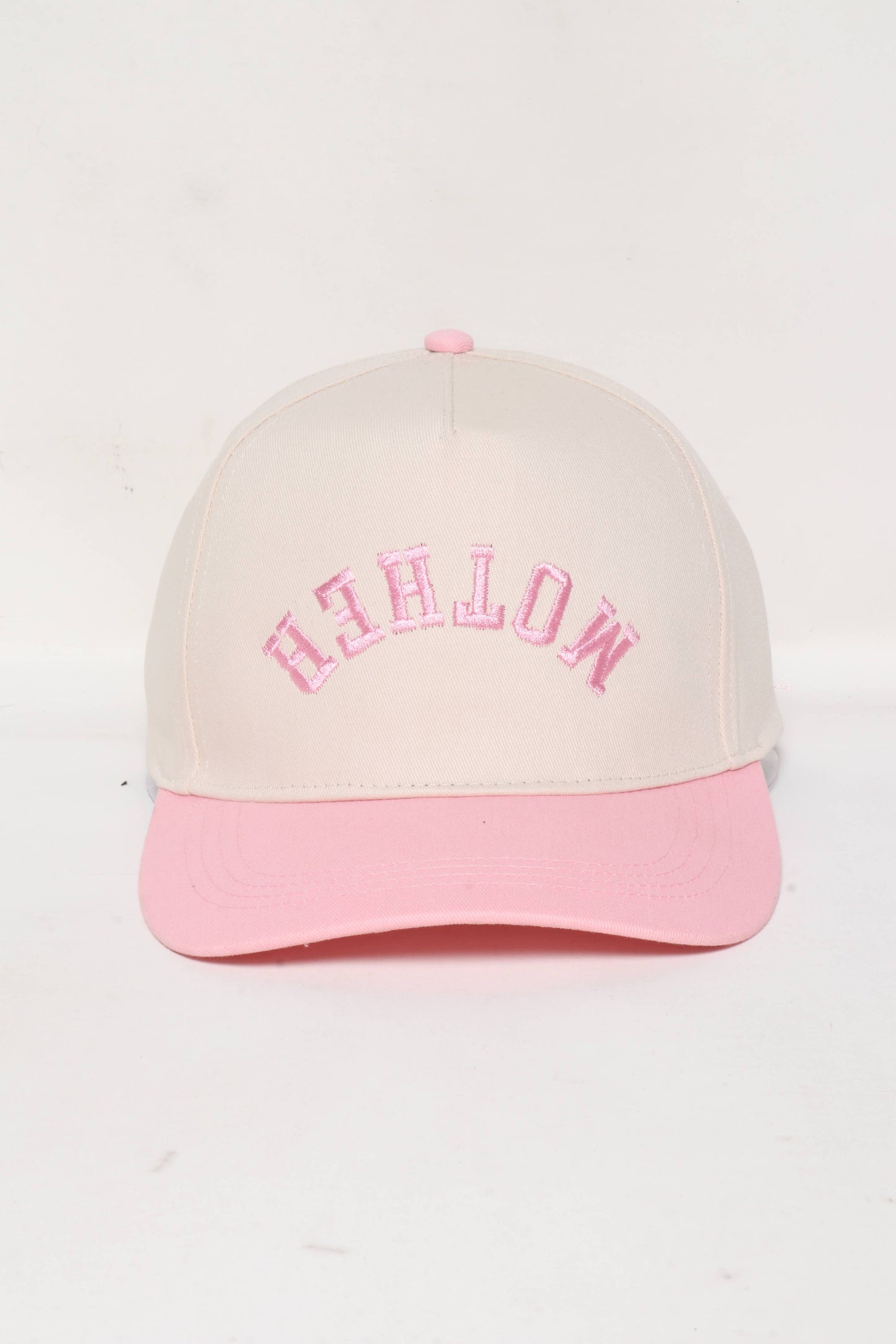 MOTHER Upside Down embroidery in Two Tone Baseball Cap
