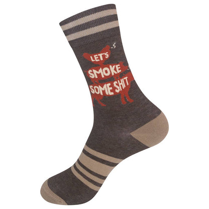 Let's Smoke Some Shit Bbq Socks | Funny | Funatic