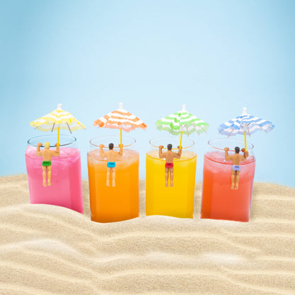 Cocktail Buddies Drink Markers-4 Pack