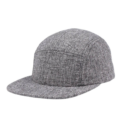 HatPhile Urban Weave 5-Panel Hat – Modern Minimalist Texture for Everyday Streetwear