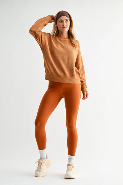 Burned Out Crewneck Sweater