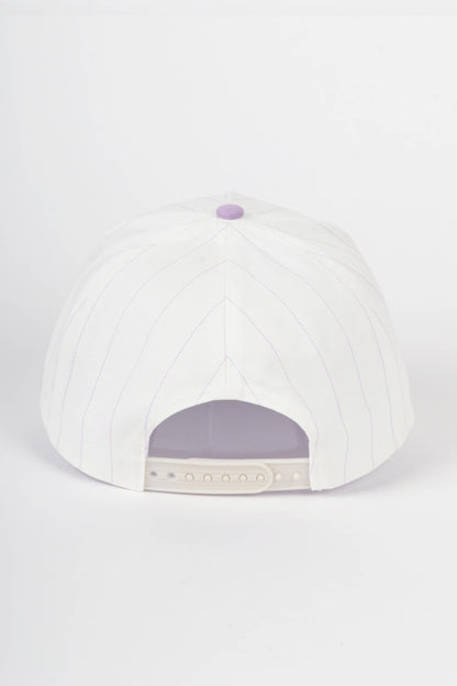 Pinstripe Two-Tone Baseball Cap