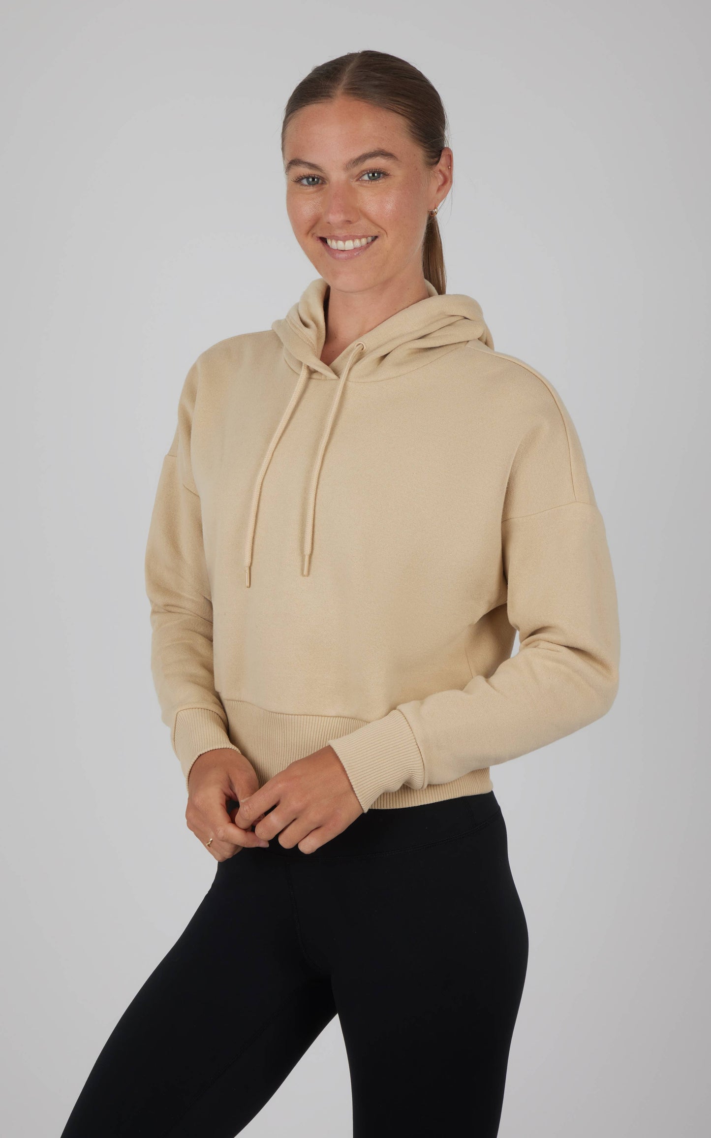 Women's Lux Fleece Solid Pullover Hoodie