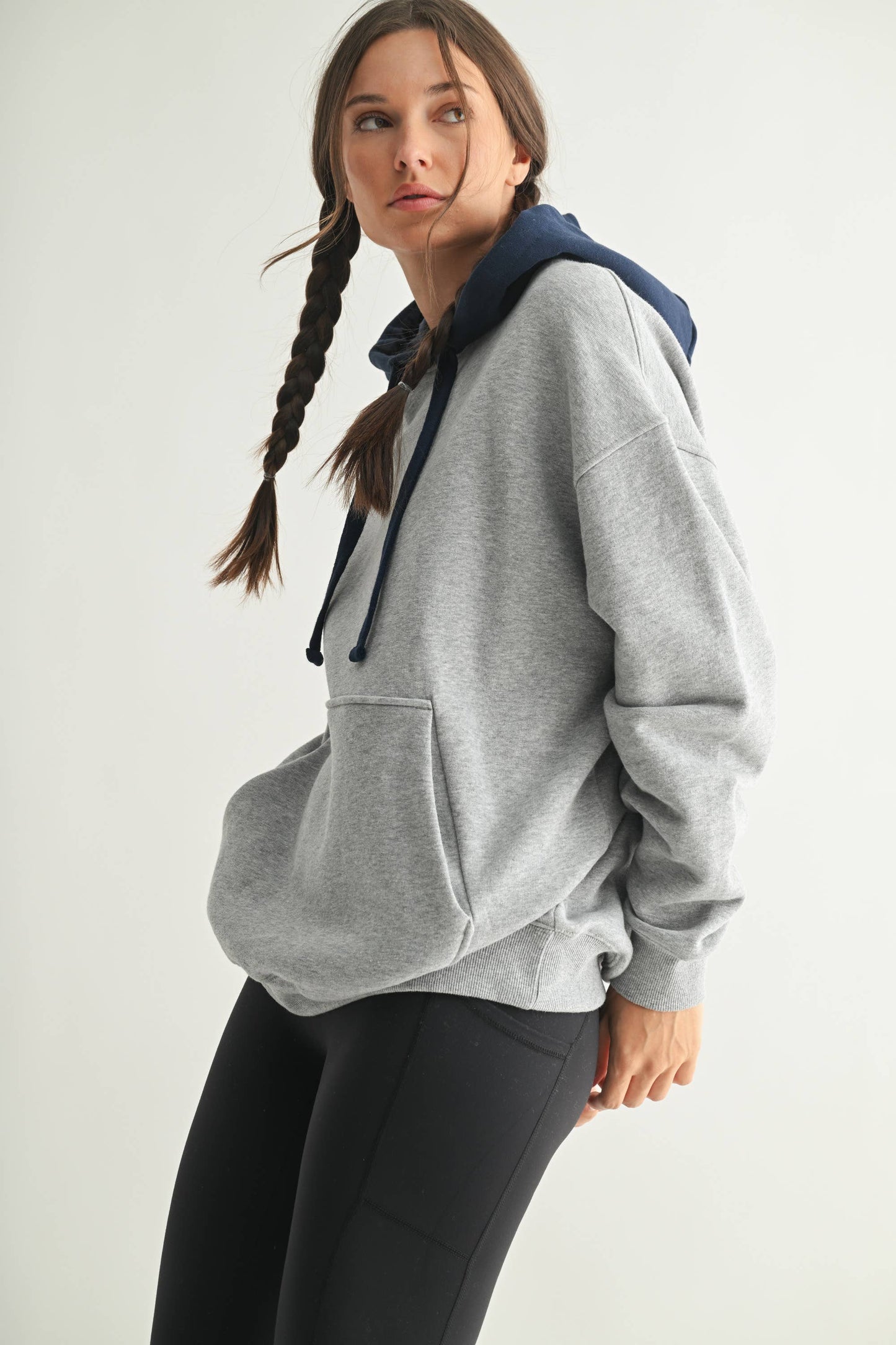 DualTone Fleece Hoodie