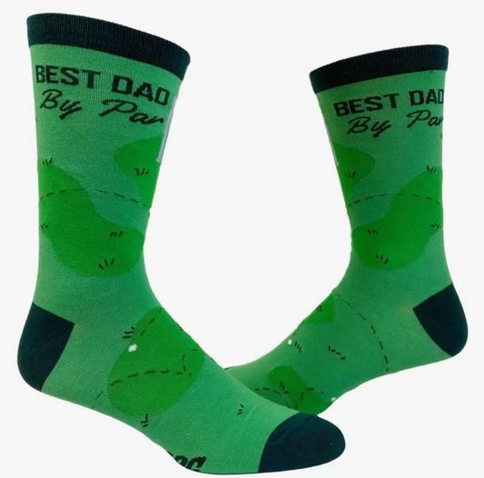 Best Dad by Par Socks