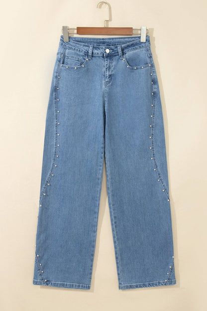 66 Seam Rivet Detail Regular Fit Ankle Length Jeans (4-16)