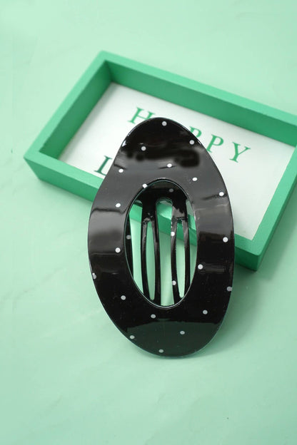 Jumbo Lay Flat Oval Hair Claw Clips Secure Styling | 40H1050