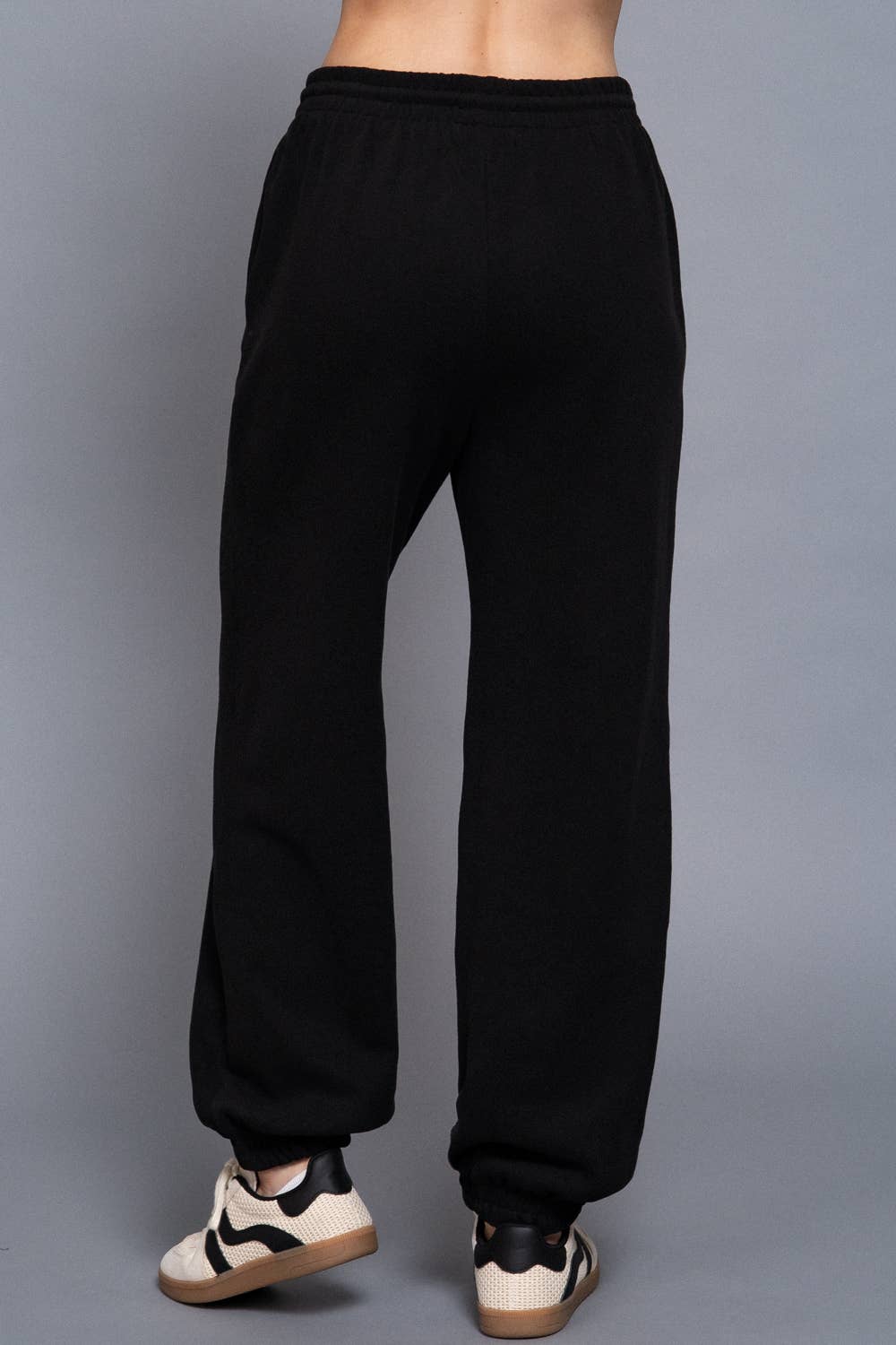 Elastic Waist Soft Jogger Pants