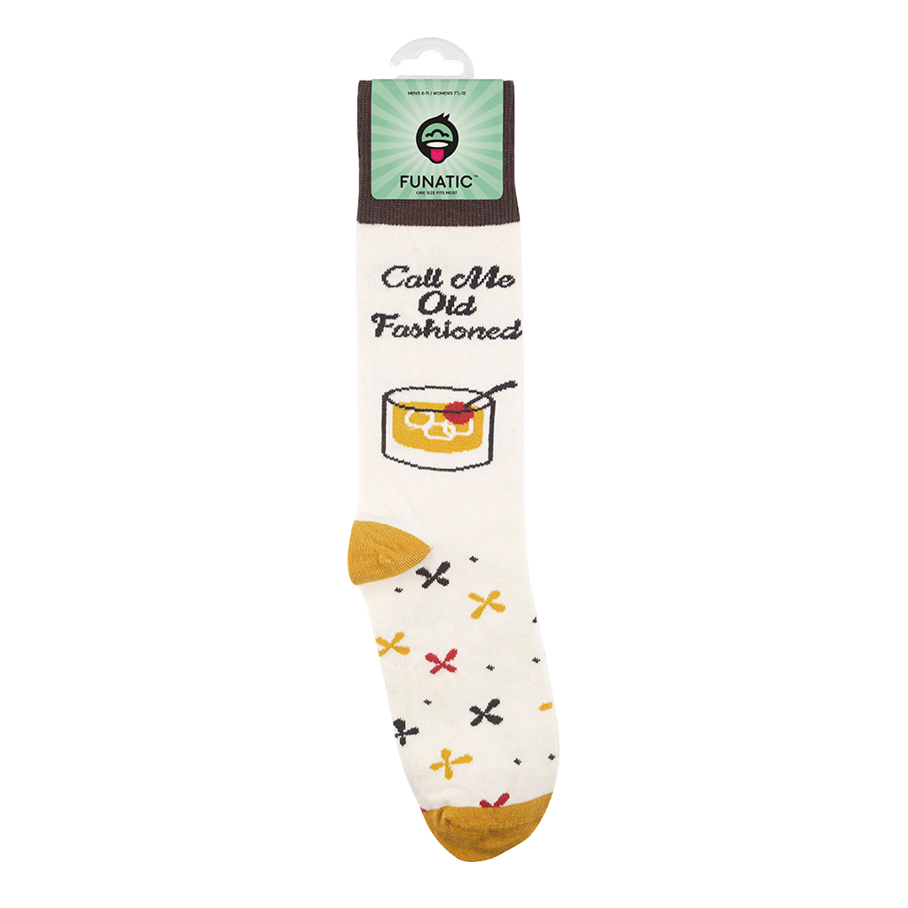 Call Me Old Fashioned Socks  | Funny | Unisex | Funatic