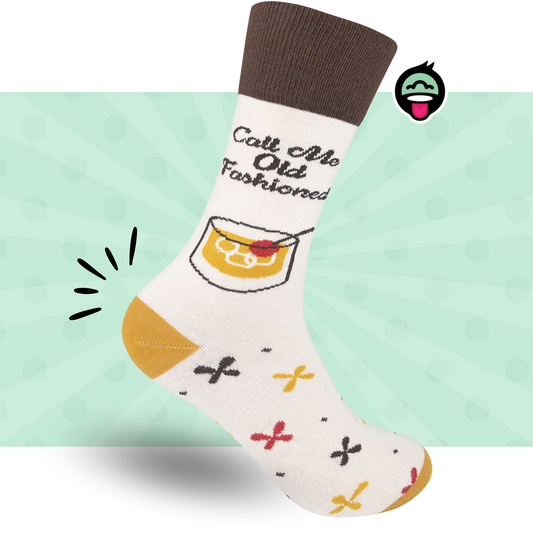 Call Me Old Fashioned Socks  | Funny | Unisex | Funatic