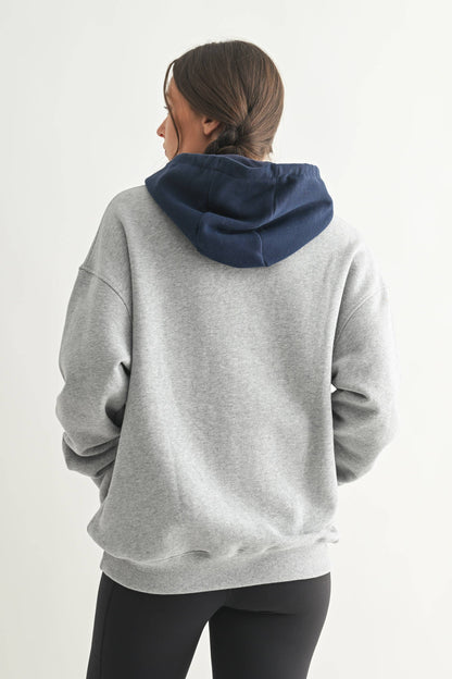DualTone Fleece Hoodie