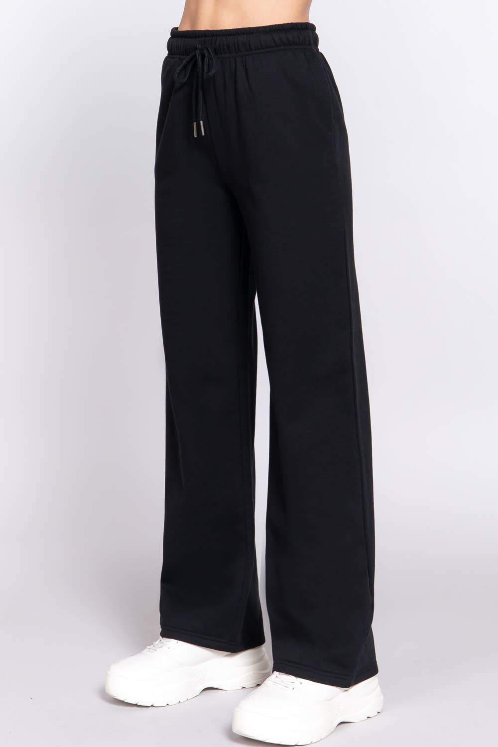 Straight Leg Inner Fleece Jogger Pants