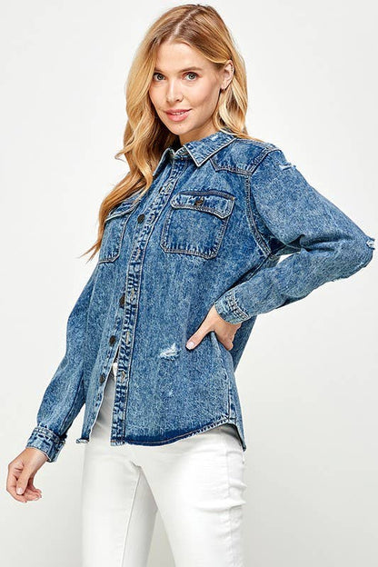 Women's Denim Shirts (OPEN)