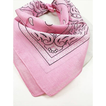 PINK Pasley Pattern Bandanas