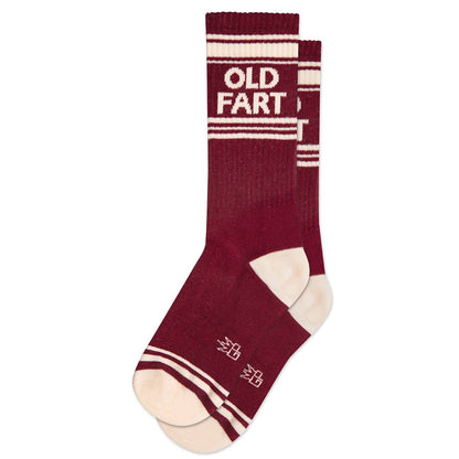 Old Fart Gym Crew Socks