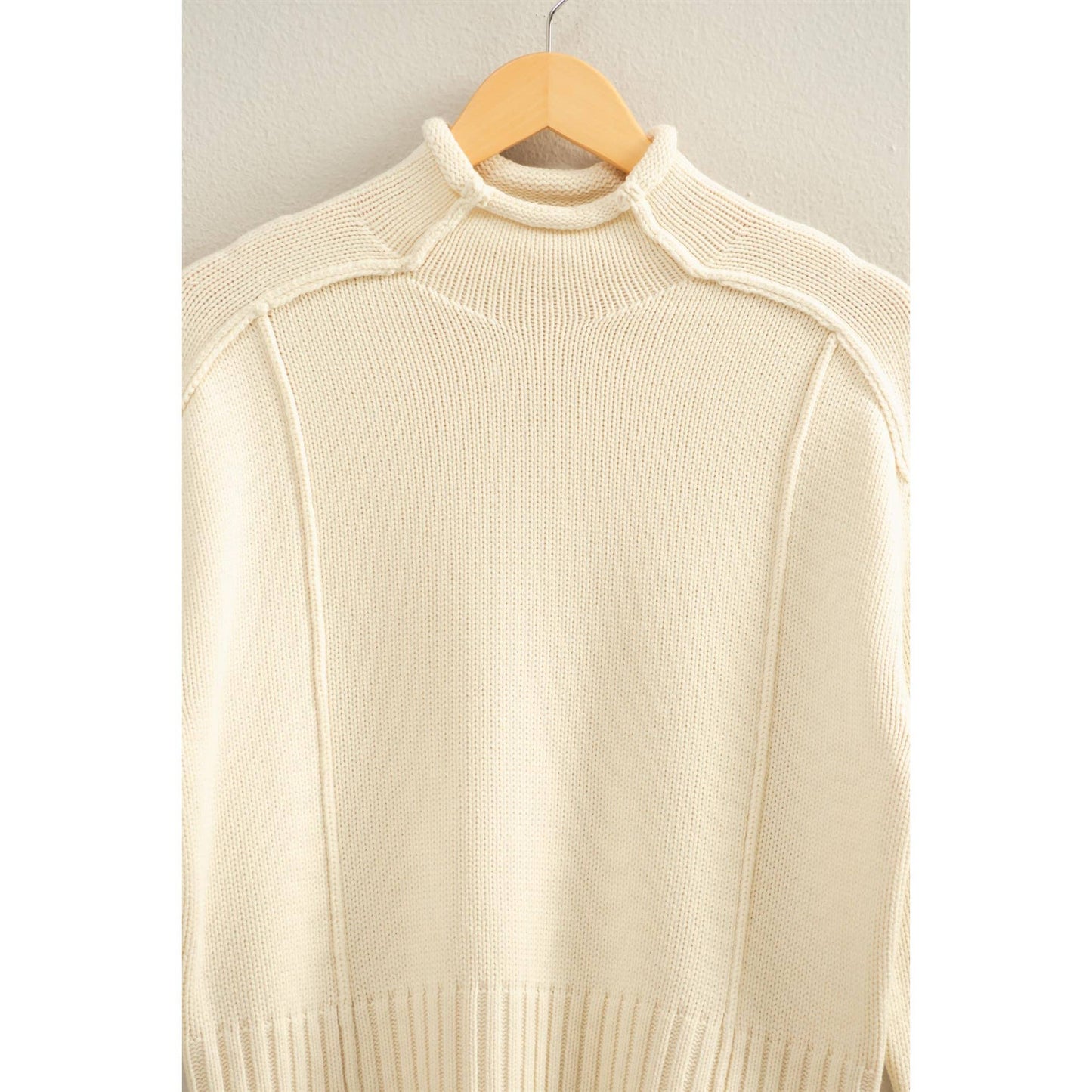 High Roll Neck Sweater