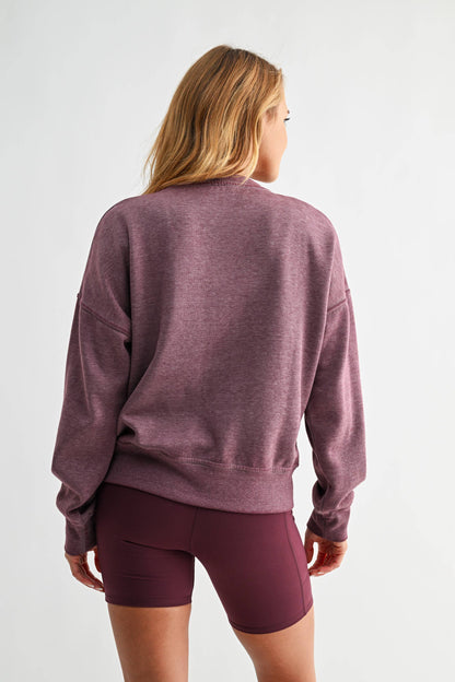 Burned Out Crewneck Sweater