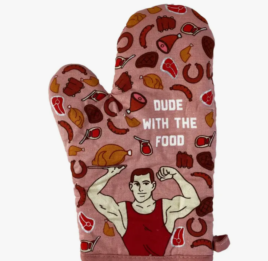 Dude with the Food Oven Mitts