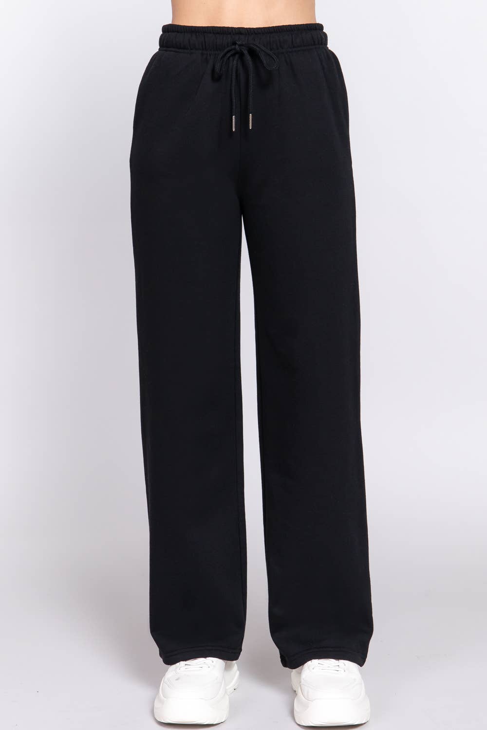 Straight Leg Inner Fleece Jogger Pants