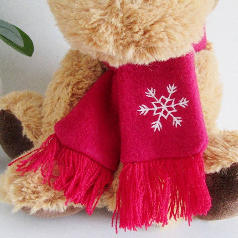 12 Inch Christmas Elk plushy. Elk1