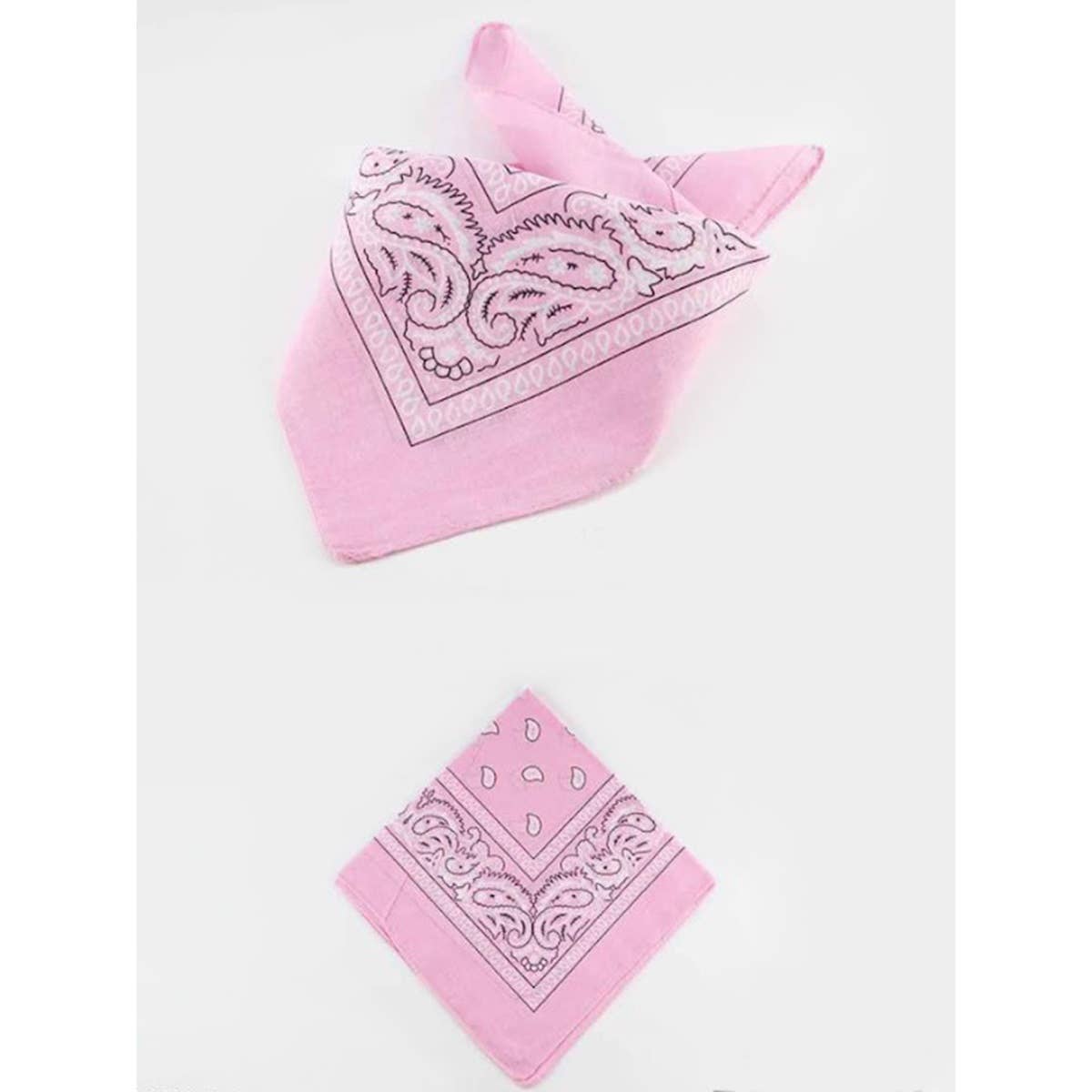 PINK Pasley Pattern Bandanas