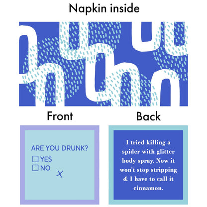 Napkin:  BEACH Beach Body