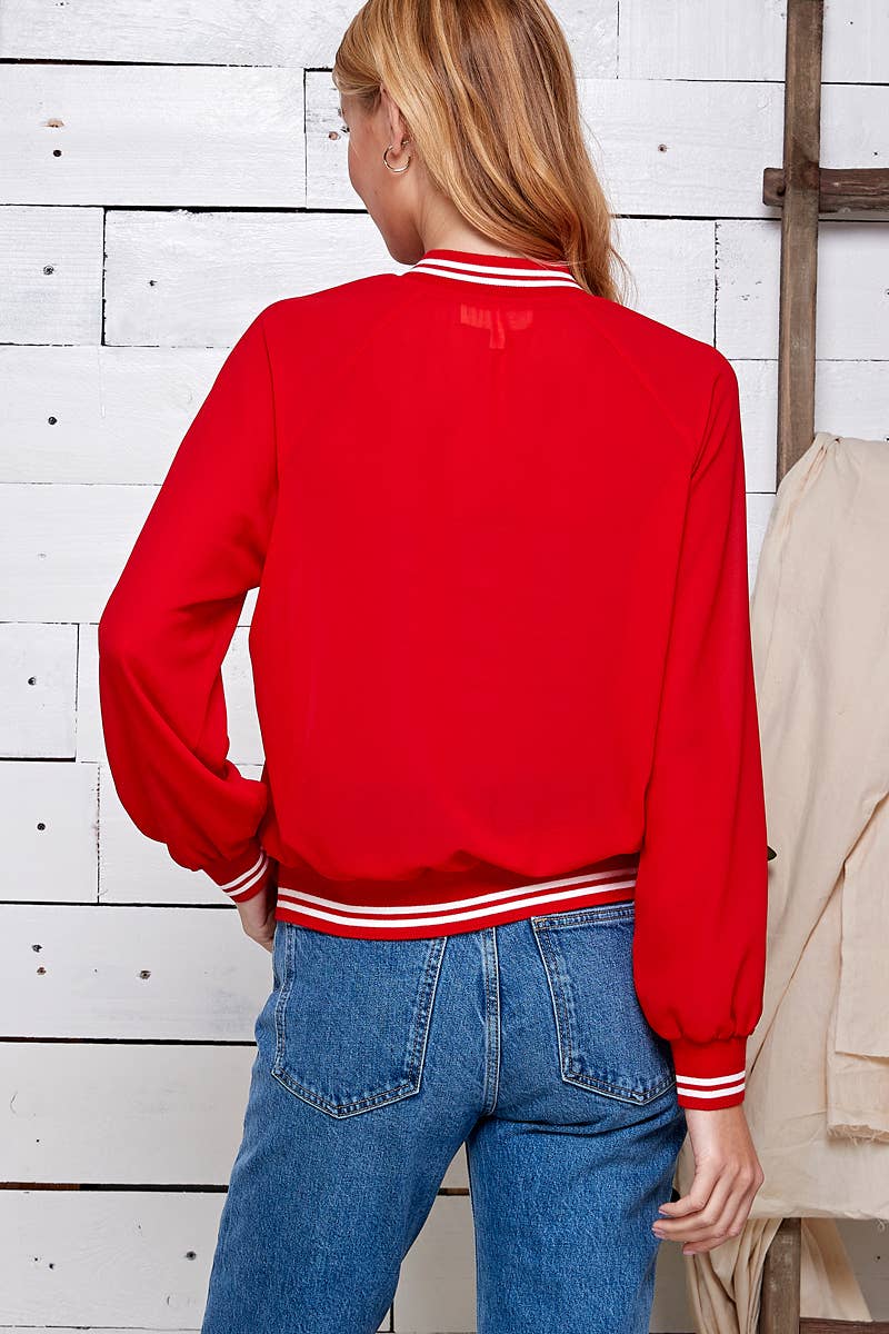 PLUS Varsity Zip Track Bomber