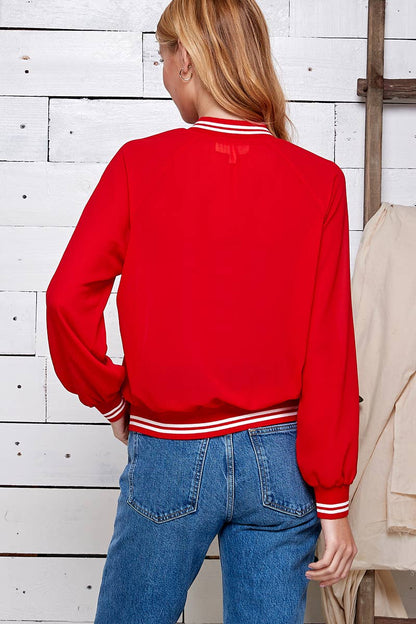 PLUS Varsity Zip Track Bomber