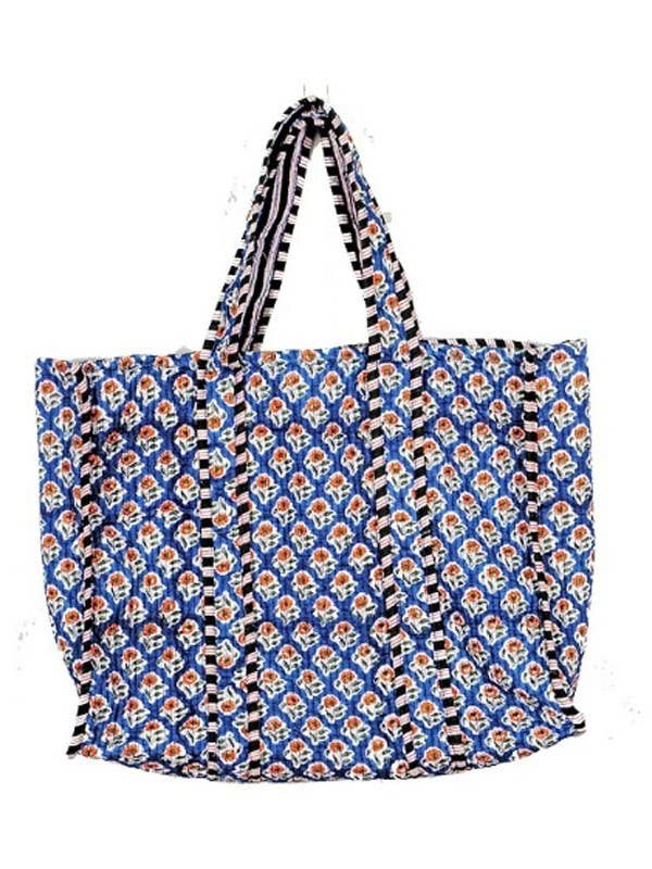 Organic Reversible Quilted Tote Bag | 40P575