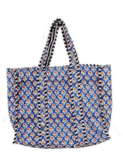 Organic Reversible Quilted Tote Bag | 40P575