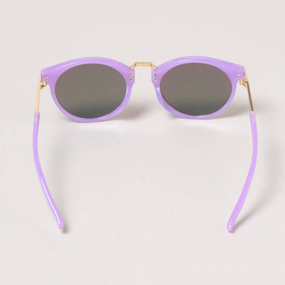 Kid's Round Color Tinted Sunglasses