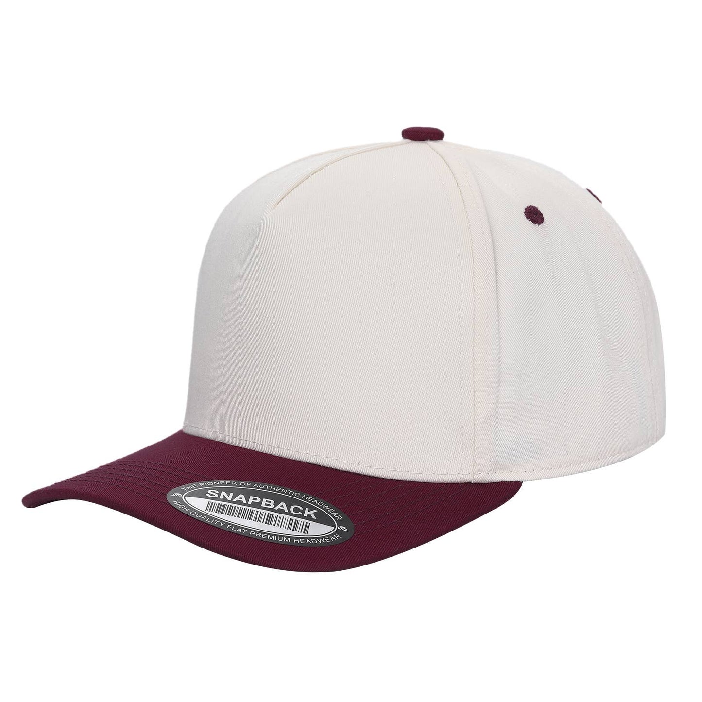 TC2>2 Tone Blank 5Panel Mid Provile Baseball Cap