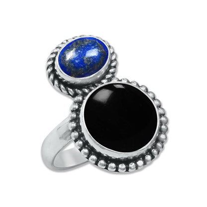 Multi-Stone Rings – Handmade, Silver-Plated, Boho Style 