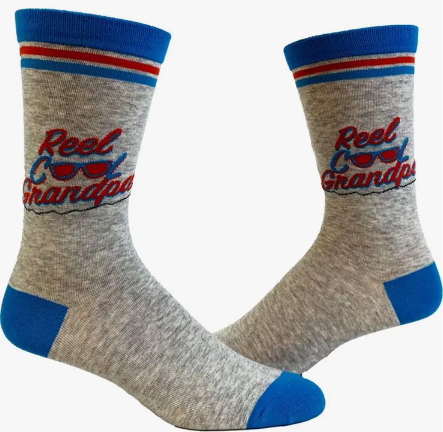 Reel Cool Grandpa Socks