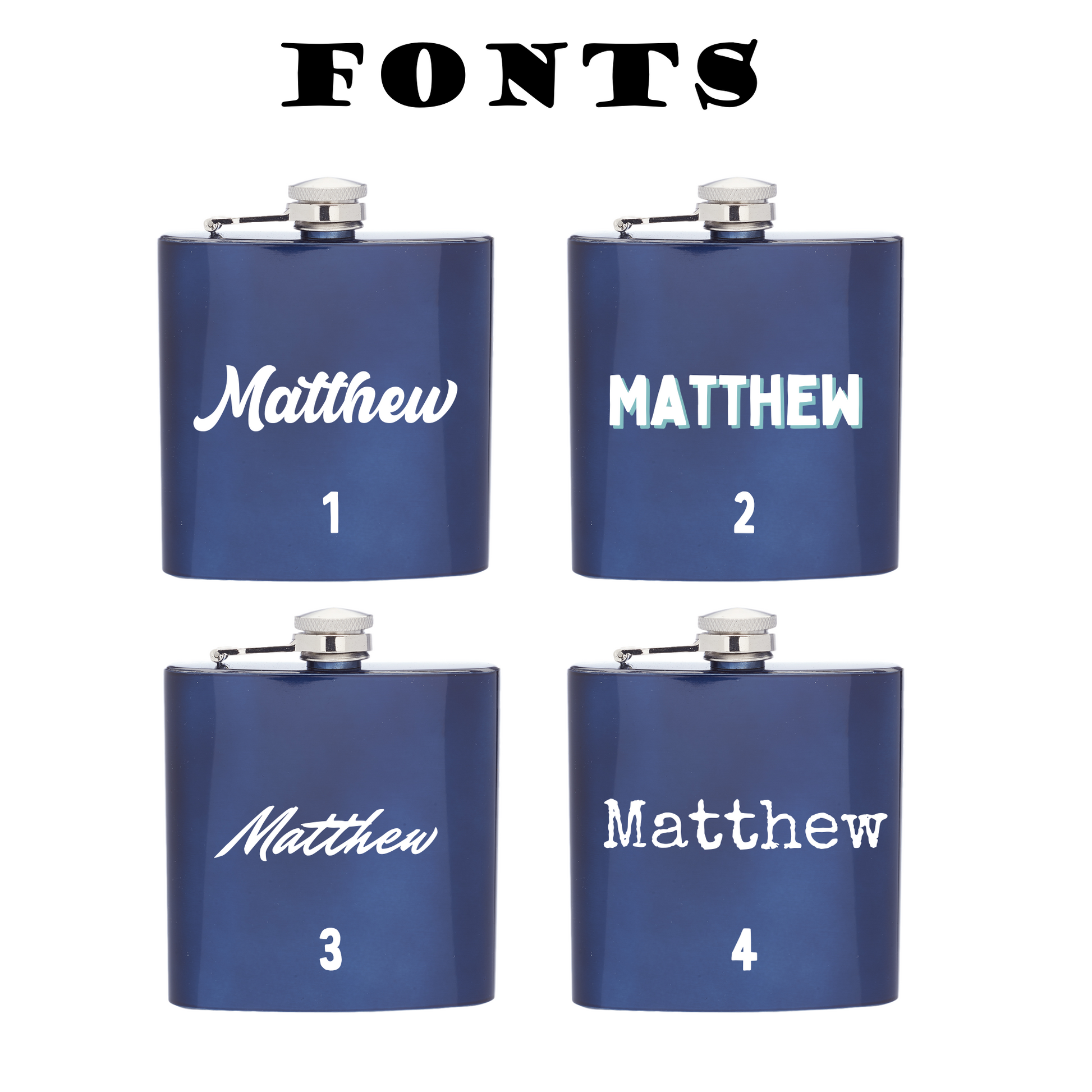 Flask Groomsmen – Fancy Fanny