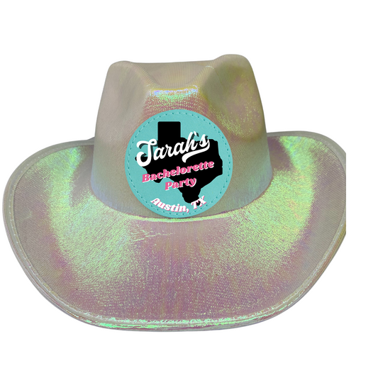 Texas Bachelorette Cowboy Hat