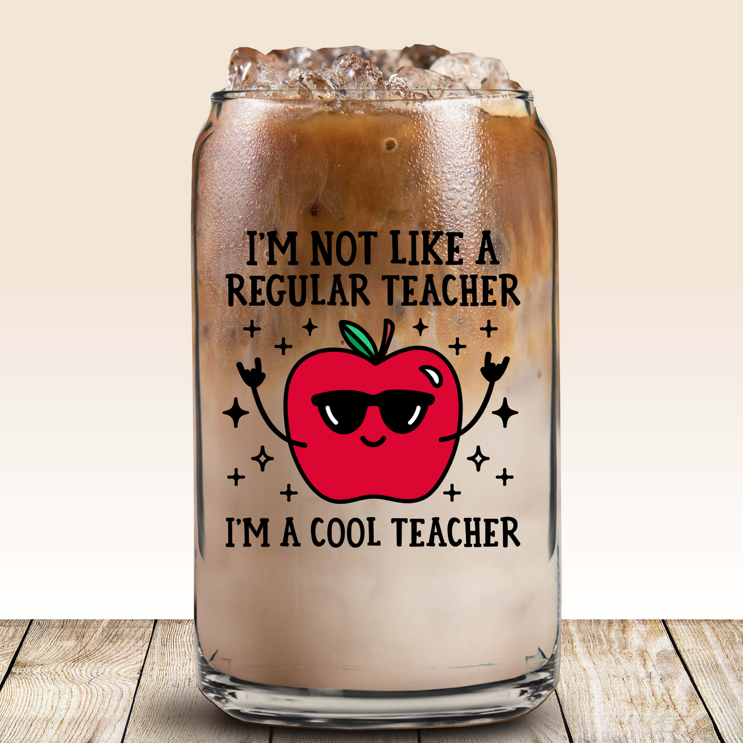 Glass Can - I'm a Cool Teacher