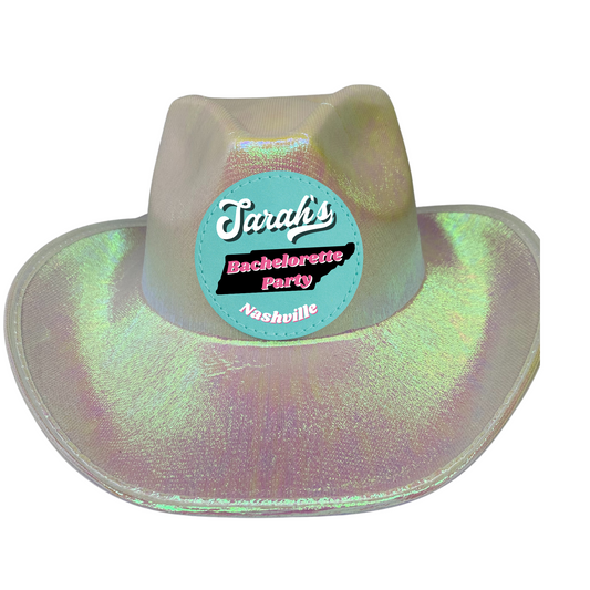 Tennessee Bachelorette Cowboy Hat