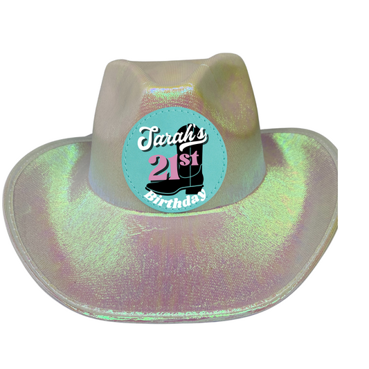 21st Birthday Cowboy Hat