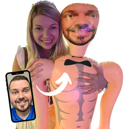 Personalized Blow-Up Man Fancy Fanny Personalized Blow-Up Man Fancy Fanny