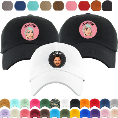 Dad Hat - Personalized Bachelorette Party Hat with Photos