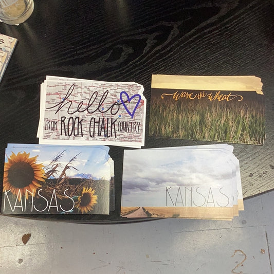 Kansas postcards