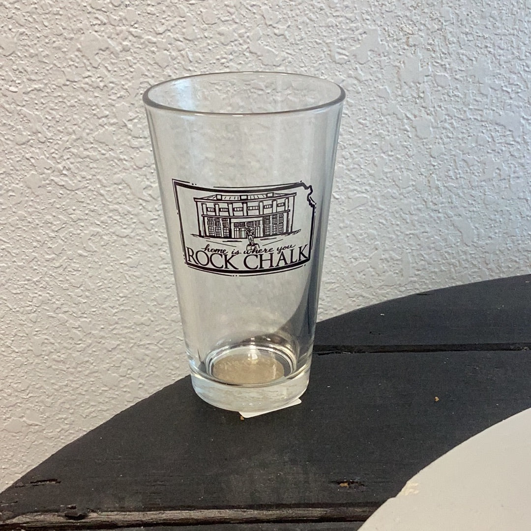 Allen fieldhouse glass cup
