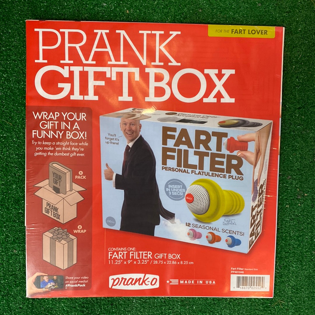 Prank gift box - fart filter
