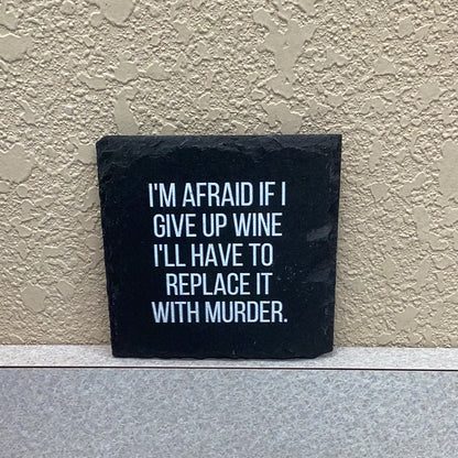 Funny quote coasters