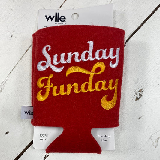 Wlle drink sweater Sunday fun day red