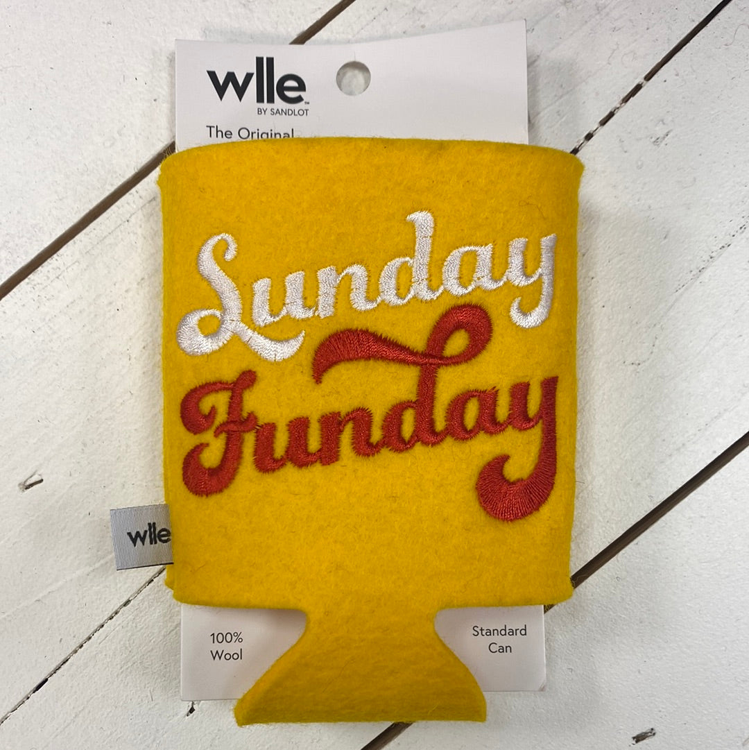 Wlle drink sweater Sunday fun day gold