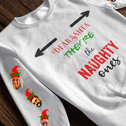 Christmas Sweatershirt - Naughty One's